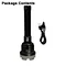 high output rechargeable flashlight